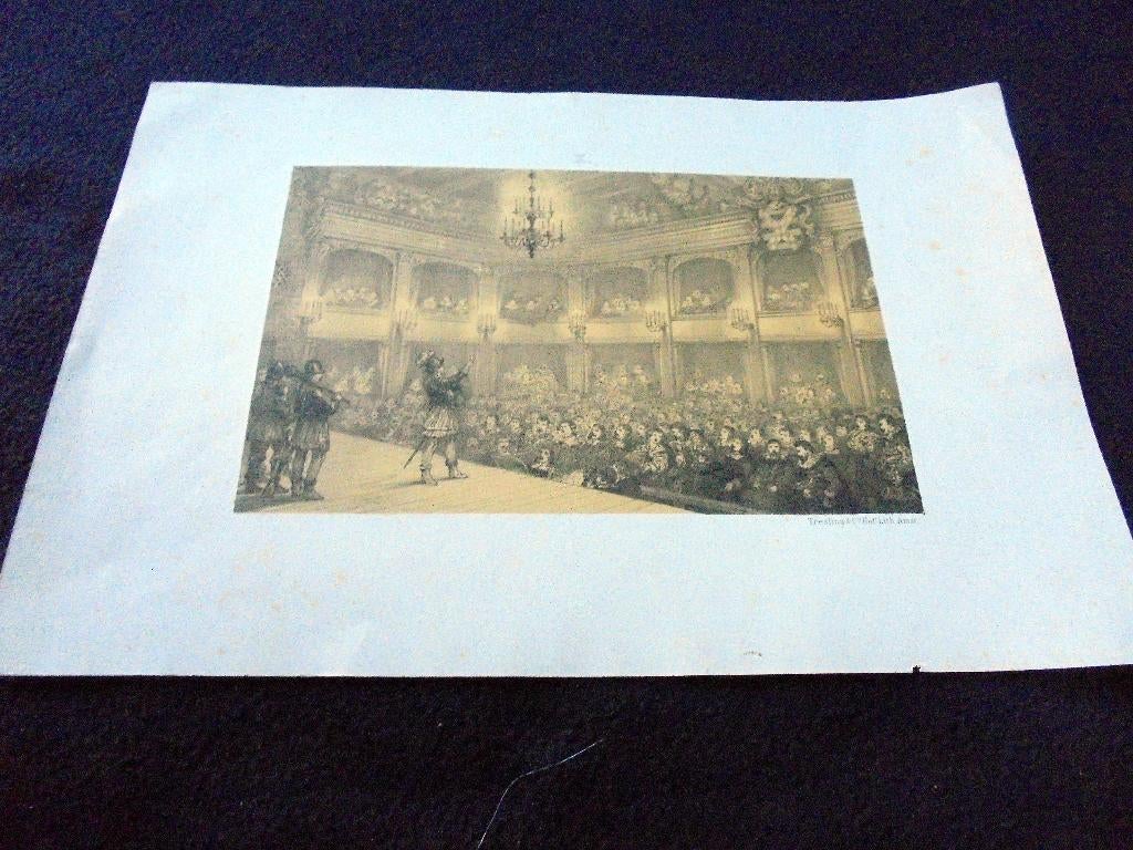 Gijsbrecht van Aemstel.  Keizersgracht 384. Lithografie, Verzenden