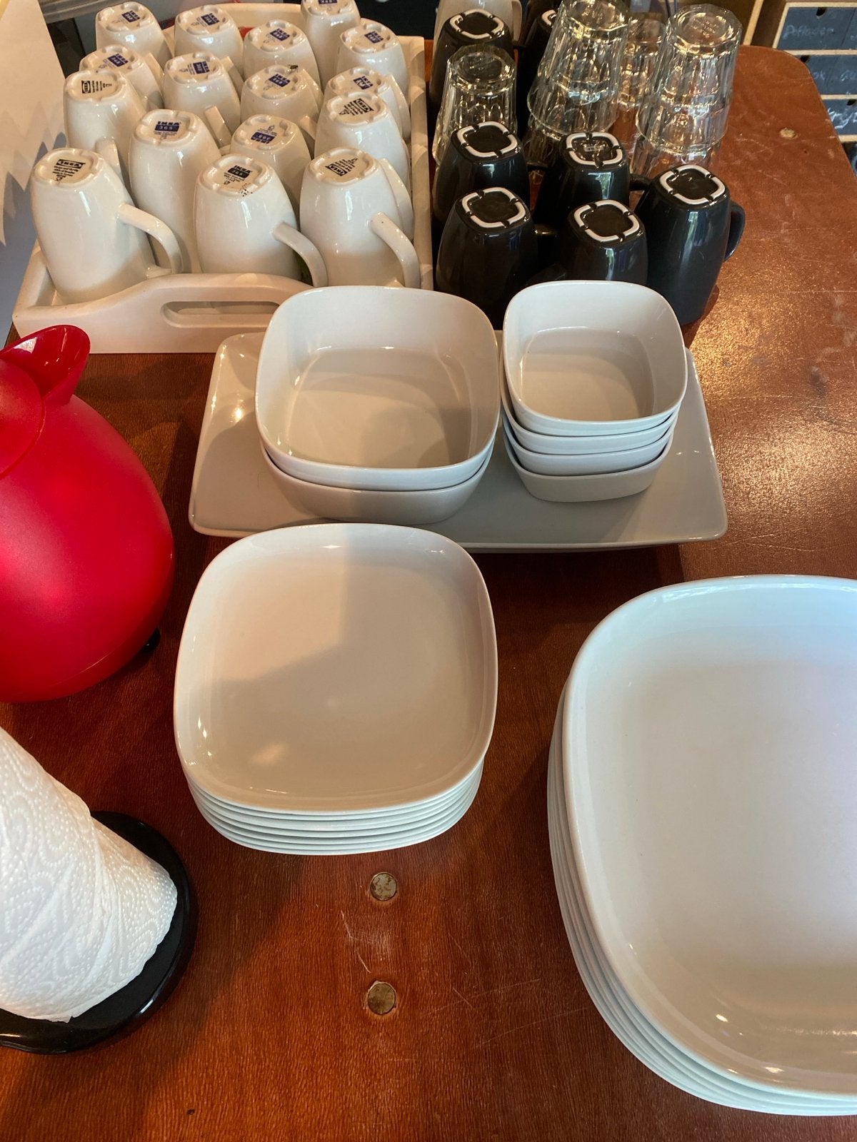 IKEA 365+ servies: borden, kommen, schalen en kopjes, Huis en Inrichting, Ophalen, Gebruikt, IKEA, Bord(en)