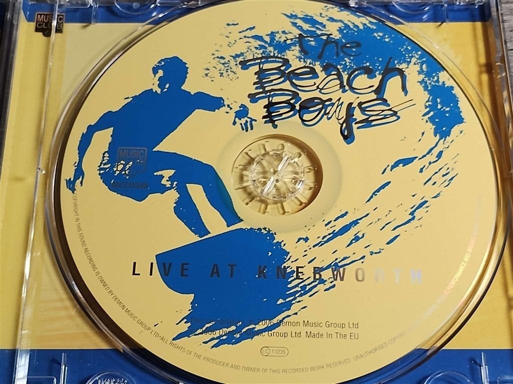 The Beach Boys - Live At Knebworth, Ophalen of Verzenden, Zo goed als nieuw