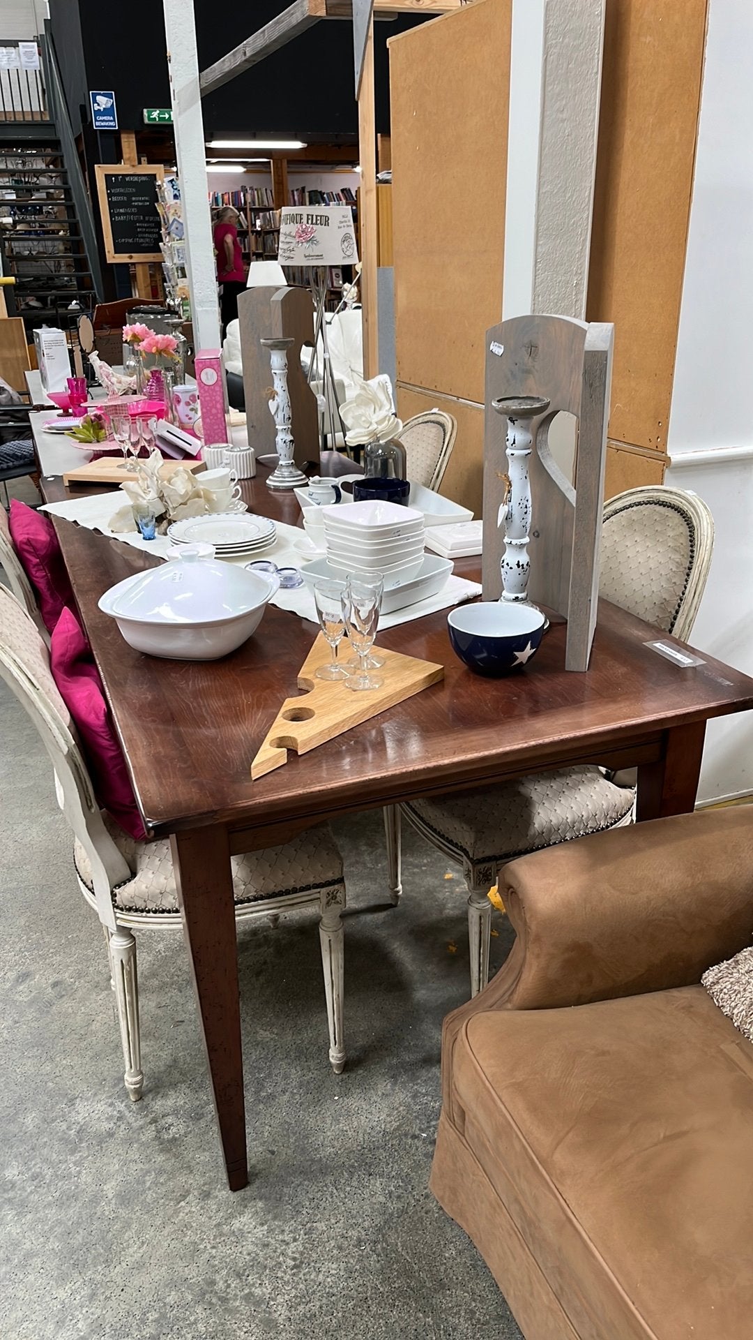 Eetkamer Tafel WD-028 marktplaatsnummer 413, Ophalen, Gebruikt, 200 cm of meer, 50 tot 100 cm