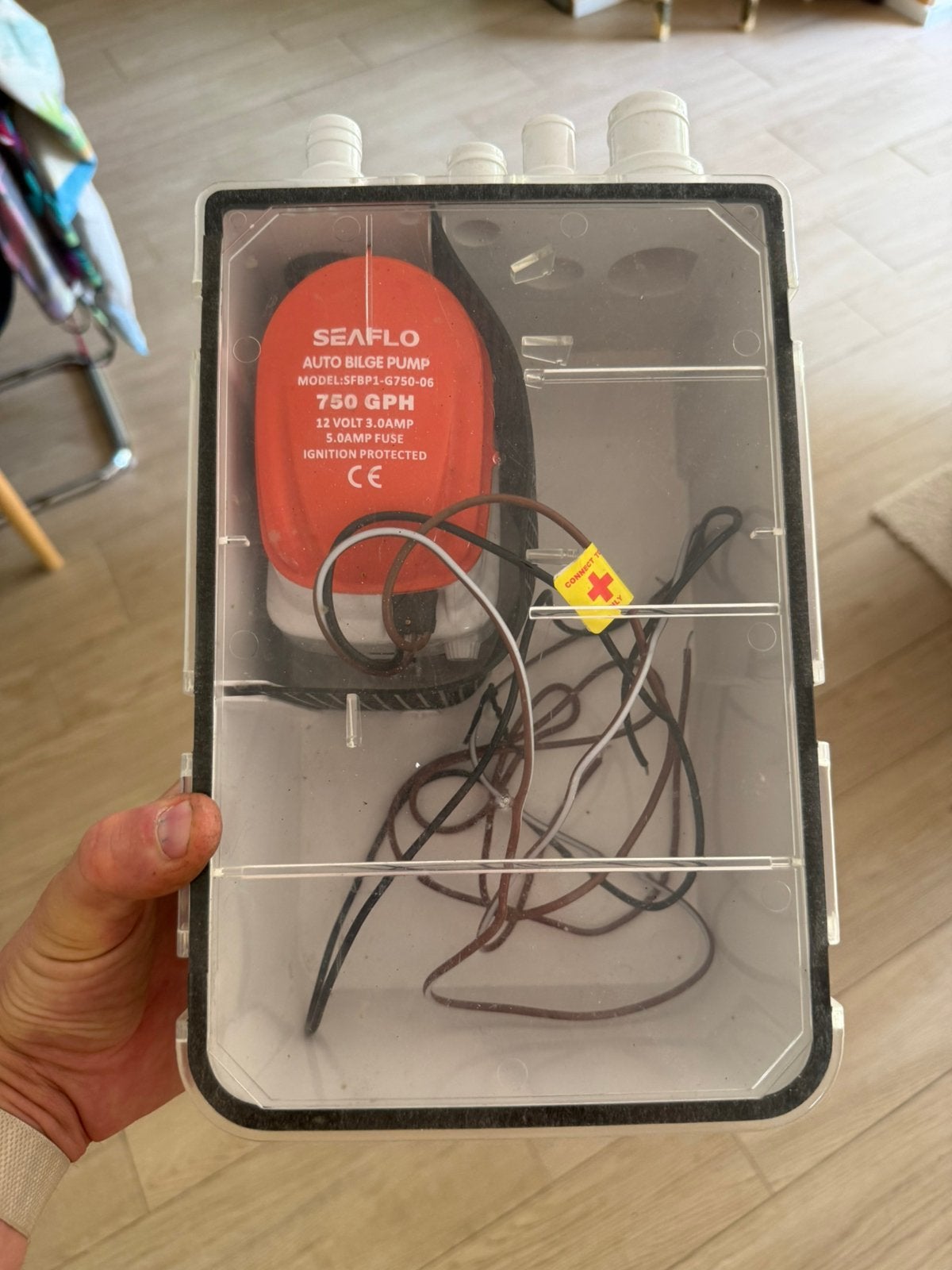SEAFLO Automatische Bilgepomp 12V 750 GPH – Goed Werkend, Ophalen, Zo goed als nieuw