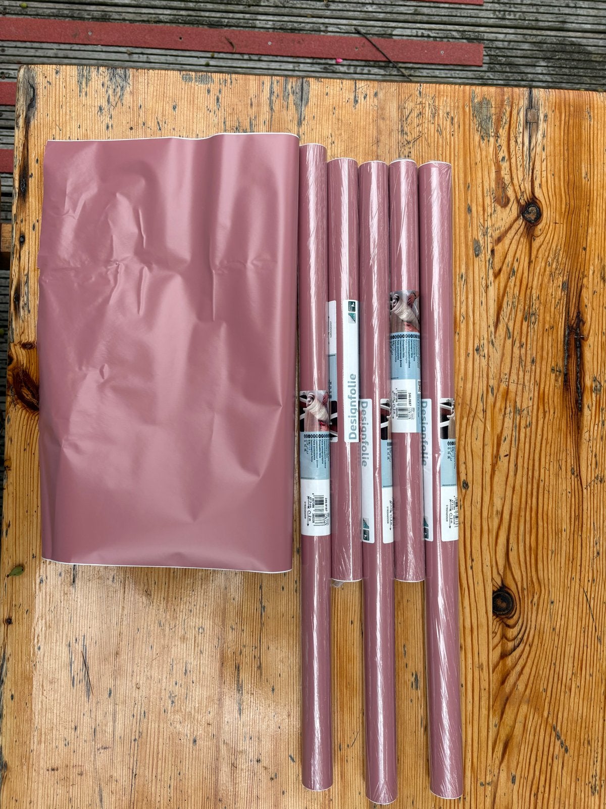 Designfolie zelfklevend van d-c-fix - Roze, Ophalen of Verzenden, Roze