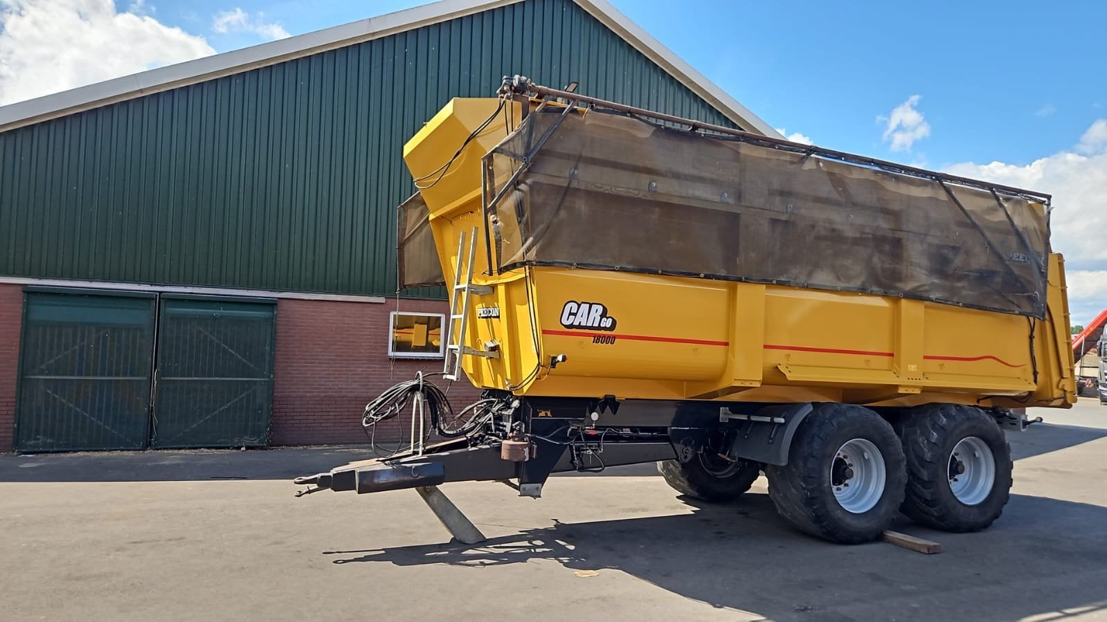 Peecon CAR180 landbouwkipper, Ophalen, Akkerbouw, Transport