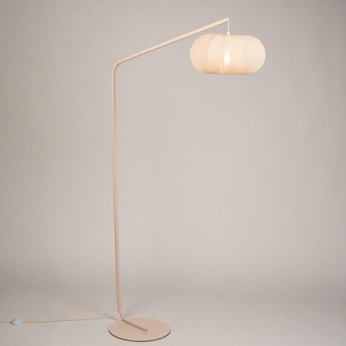 vloerlamp booglamp japandi lampion bank hoekbank tafel lamp, Ophalen of Verzenden, Nieuw, Stof, 150 tot 200 cm