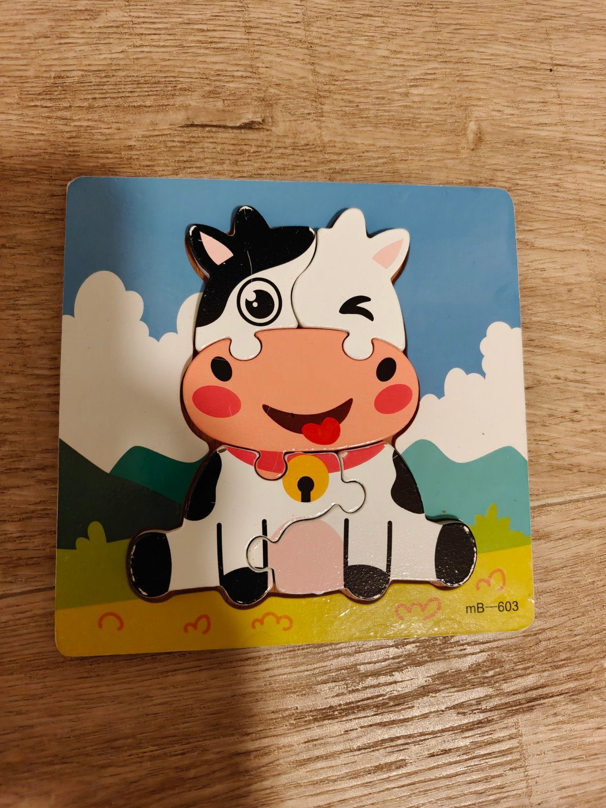 Houten Puzzels voor Kinderen - Diverse Dieren en Vormen, 2 tot 4 jaar, Gebruikt, Ophalen of Verzenden, Van hout