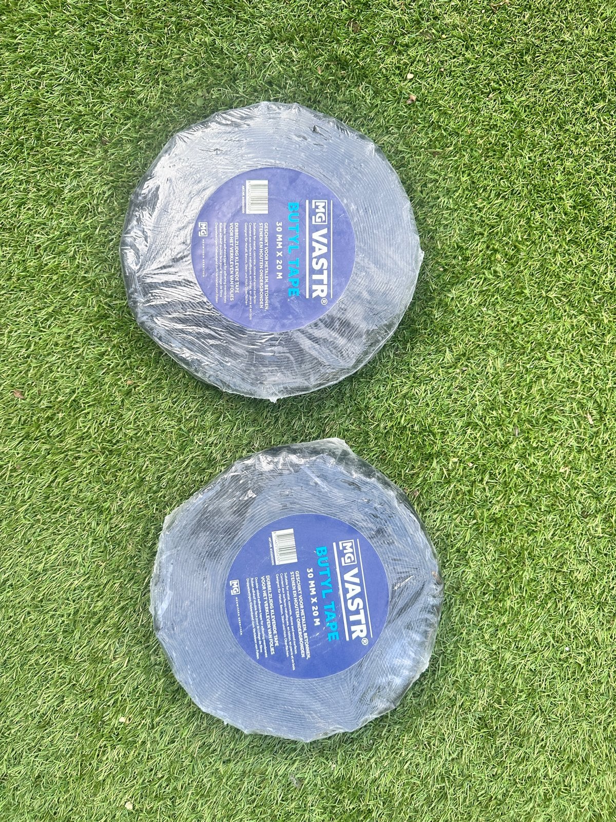 MG Vastr Butyl Tape - 30 mm x 20 m (2x nieuw), Overige materialen, Nieuw, 15 m² of meer, Vloerisolatie