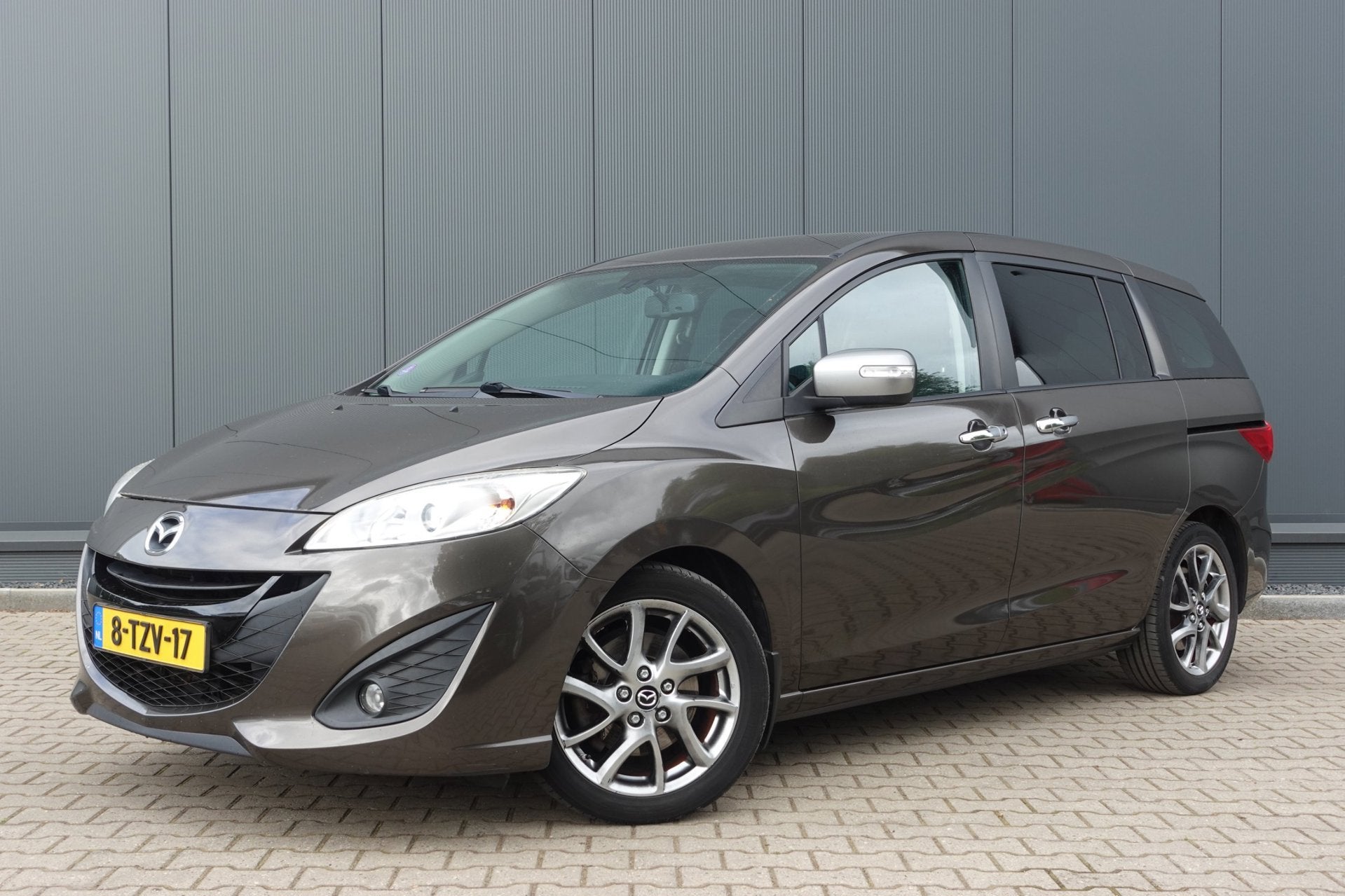 Mazda 5 2.0 Silver Edition, Auto's, Euro 5, Stof, Gebruikt, 7 stoelen
