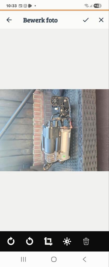 BMW X5 F15 Luchtvering Compressor WABCO, Ophalen of Verzenden, Gebruikt, BMW