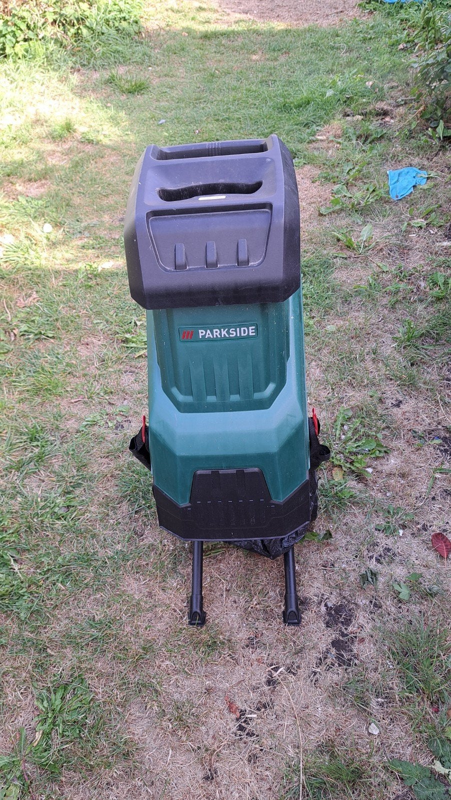 hakselaar Parkside, Ophalen, Parkside Lidl, Zo goed als nieuw, Met opvangzak