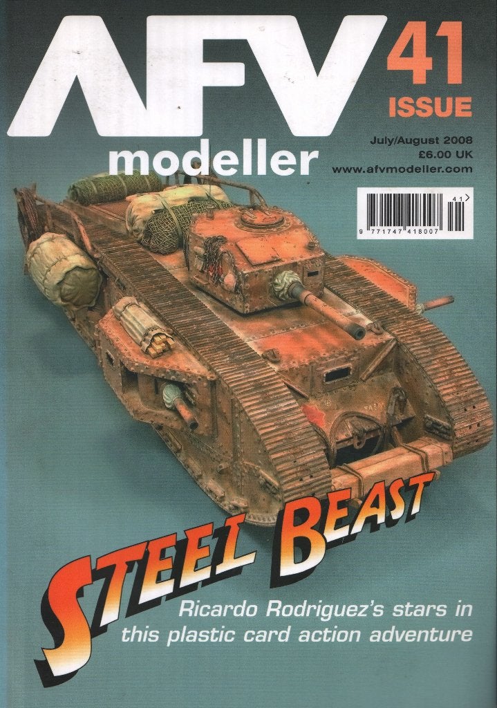 AFV Modeller magazine No 41, Ophalen of Verzenden, 1:32 tot 1:50, Auto, Overige merken