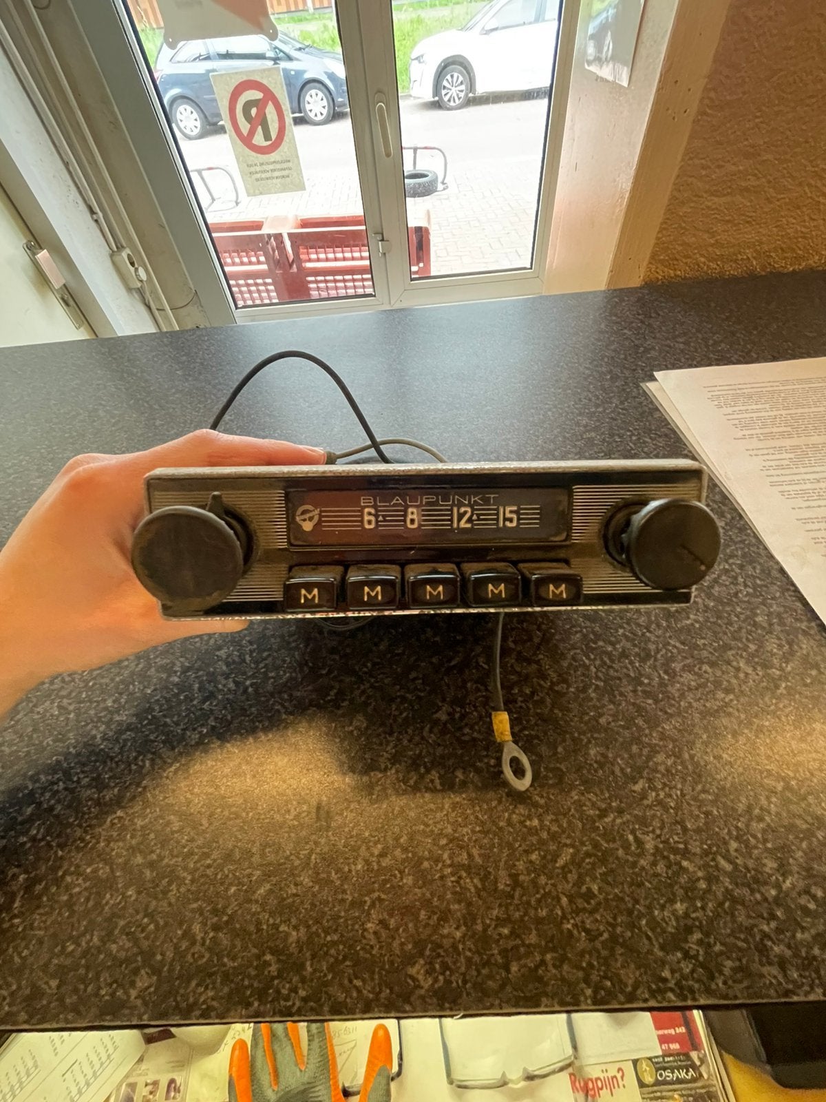 Blaupunkt Hamburg radio, Auto diversen, Ophalen of Verzenden, Gebruikt
