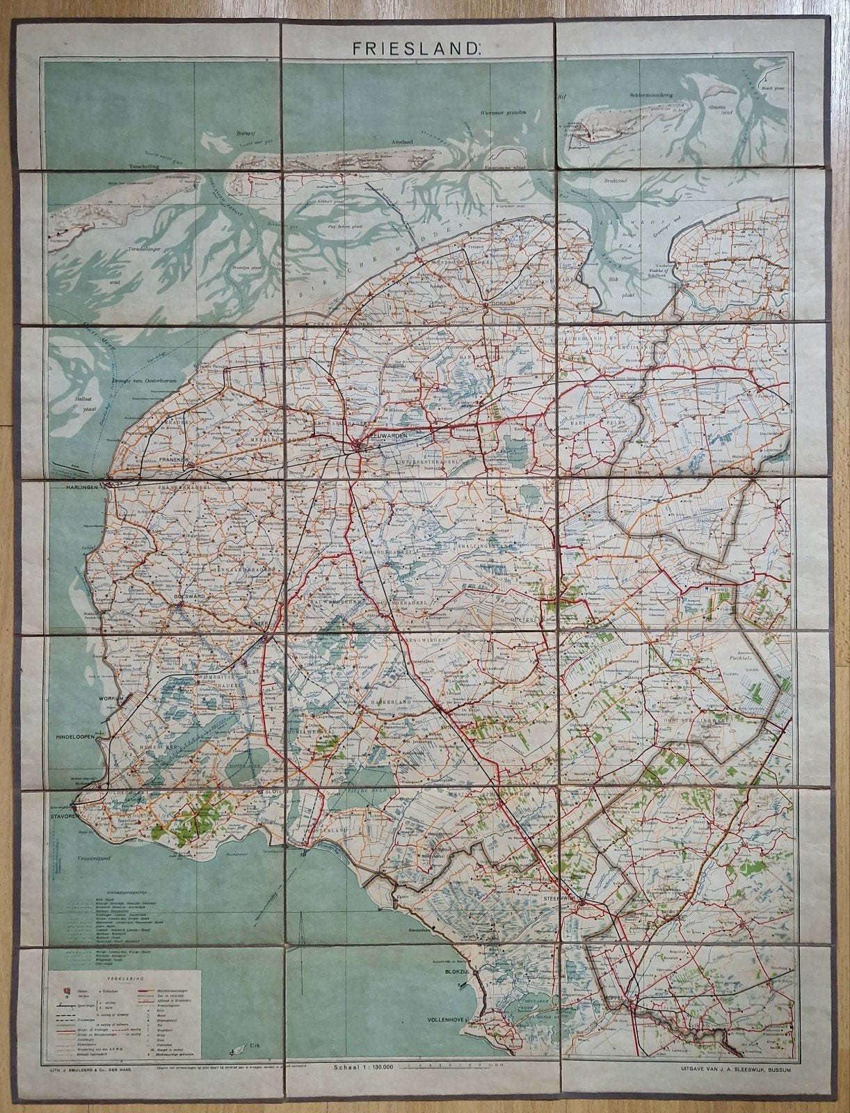 3 Kaarten Friesland Groningen Drente Sleeswijk Smulders oud, Verzenden, 1800 tot 2000, Nederland, Landkaart