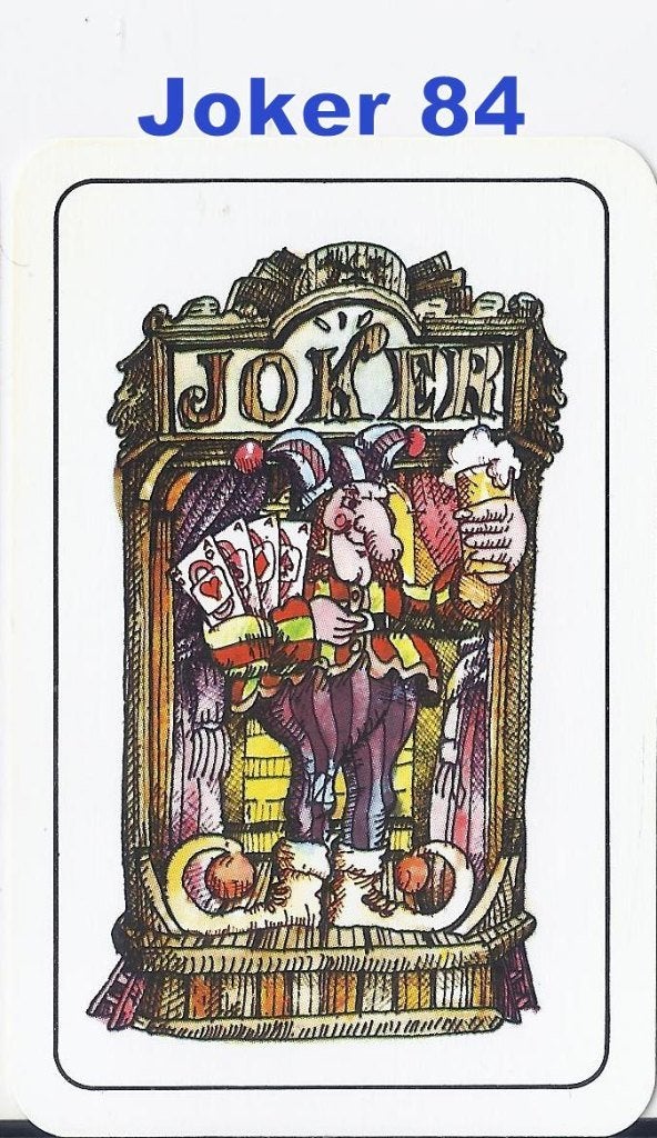 SO Joker 84 speelkaart Amstel bier Amsterdam, Ophalen of Verzenden, Zo goed als nieuw, Joker(s)