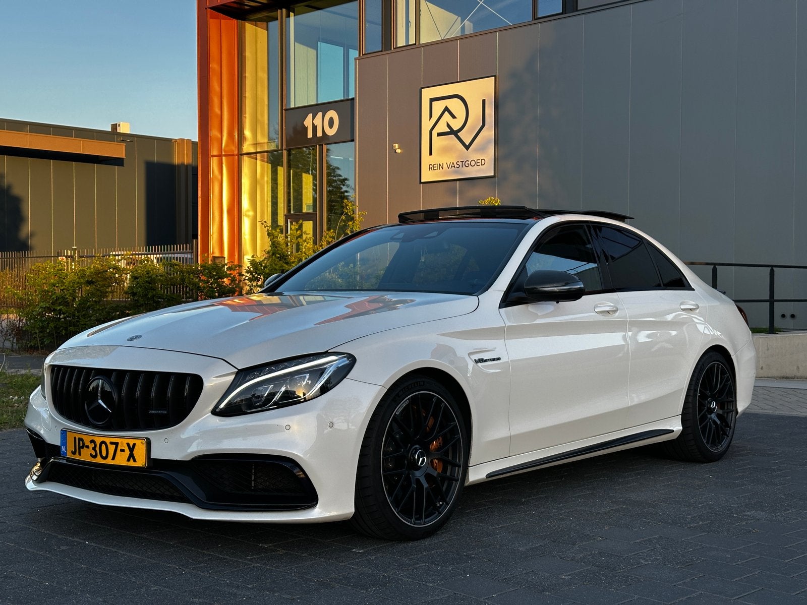 Mercedes-Benz C63s 4.0 AMG | Keramisch | Pano | CARBON, Auto's, Automaat, Achterwielaandrijving, 510 pk, Wit