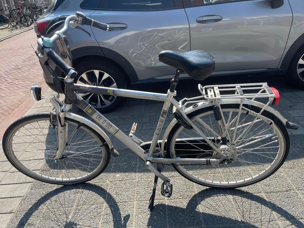 RIH herenfiets - Comfortabel en Betrouwbaar, Versnellingen, Trommelrem, Ophalen, Overige merken