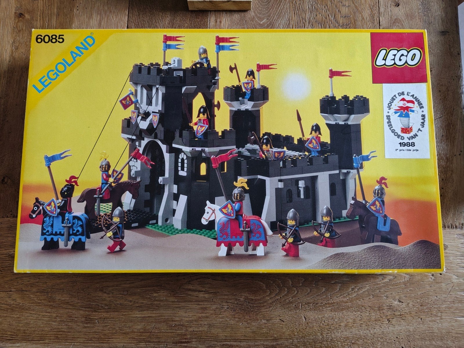 Lego 6085 Black Monarch's Castle doos + inlay, Lego, Ophalen of Verzenden, Zo goed als nieuw, Castle