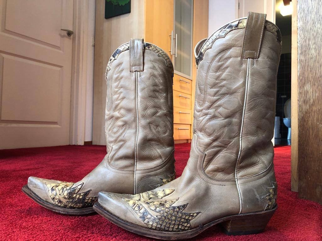 Sendra laarzen heren maat 45 snake skin, Kleding | Heren, Schoenen, Overige kleuren, Boots, Ophalen of Verzenden, Gedragen