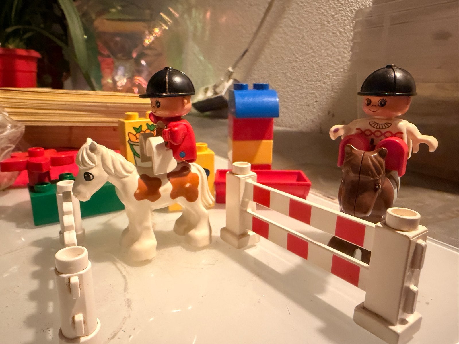 LEGO DUPLO 2805 Pony Club (1997) Complete vintage paardenset, Ophalen of Verzenden
