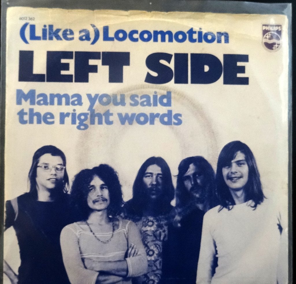 Vinyl single Left Side - (Like a) Locomotion -  €1,50, Cd's en Dvd's, Vinyl Singles, Gebruikt, 7 inch, Ophalen of Verzenden, Fotohoes
