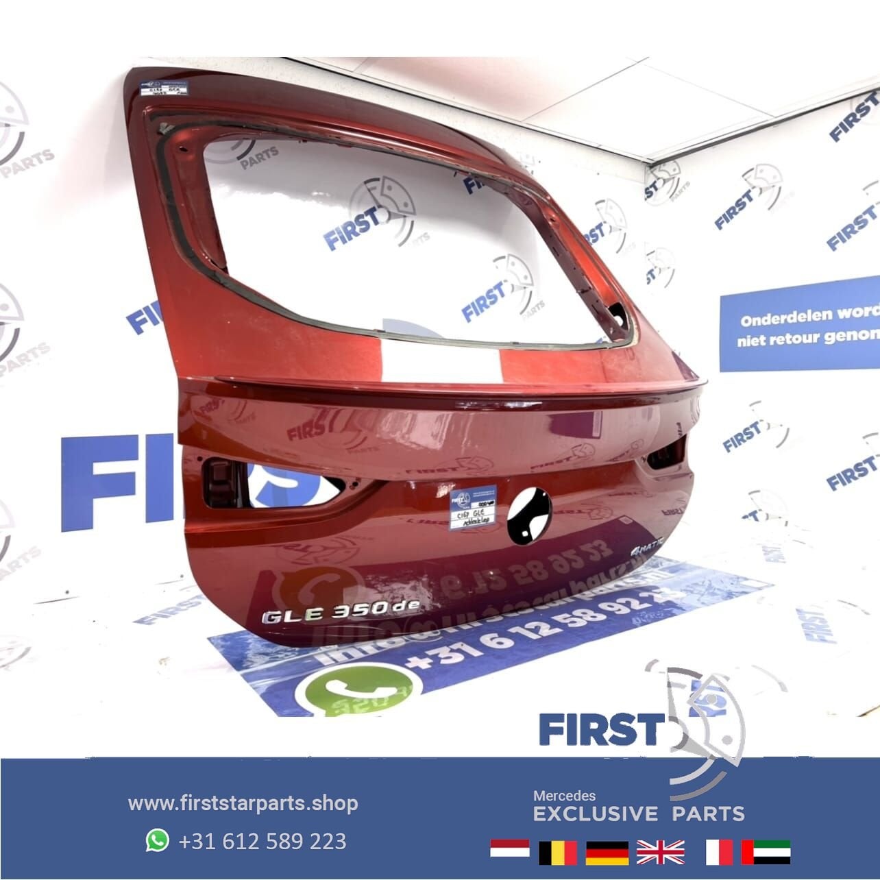 W167 C167 GLE COUPÉ ACHTERKLEP ZWART WIT GRIJS ROOD originee, Gebruikt, Ophalen of Verzenden, Achter, -