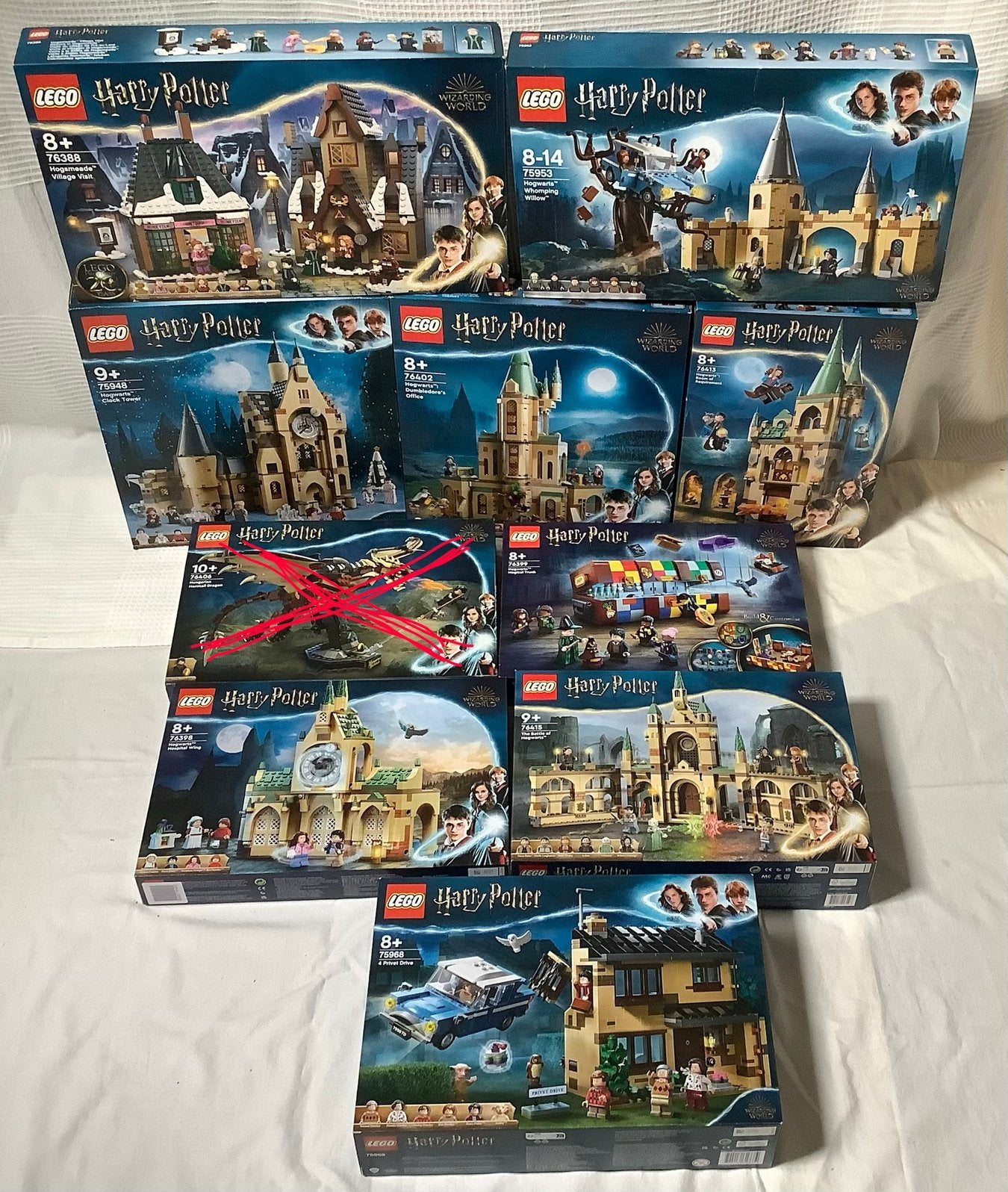 Verzameling Nieuwe Harry Potter Lego, Ophalen, Lego, Complete set, Ongeopend/sealed