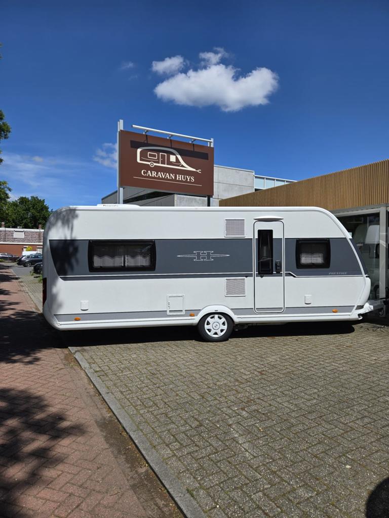 Mooie Hobby 560 Prestige. LU.  2019, Caravans en Kamperen, Caravans, Rondzit, Hobby, Particulier, Schokbreker
