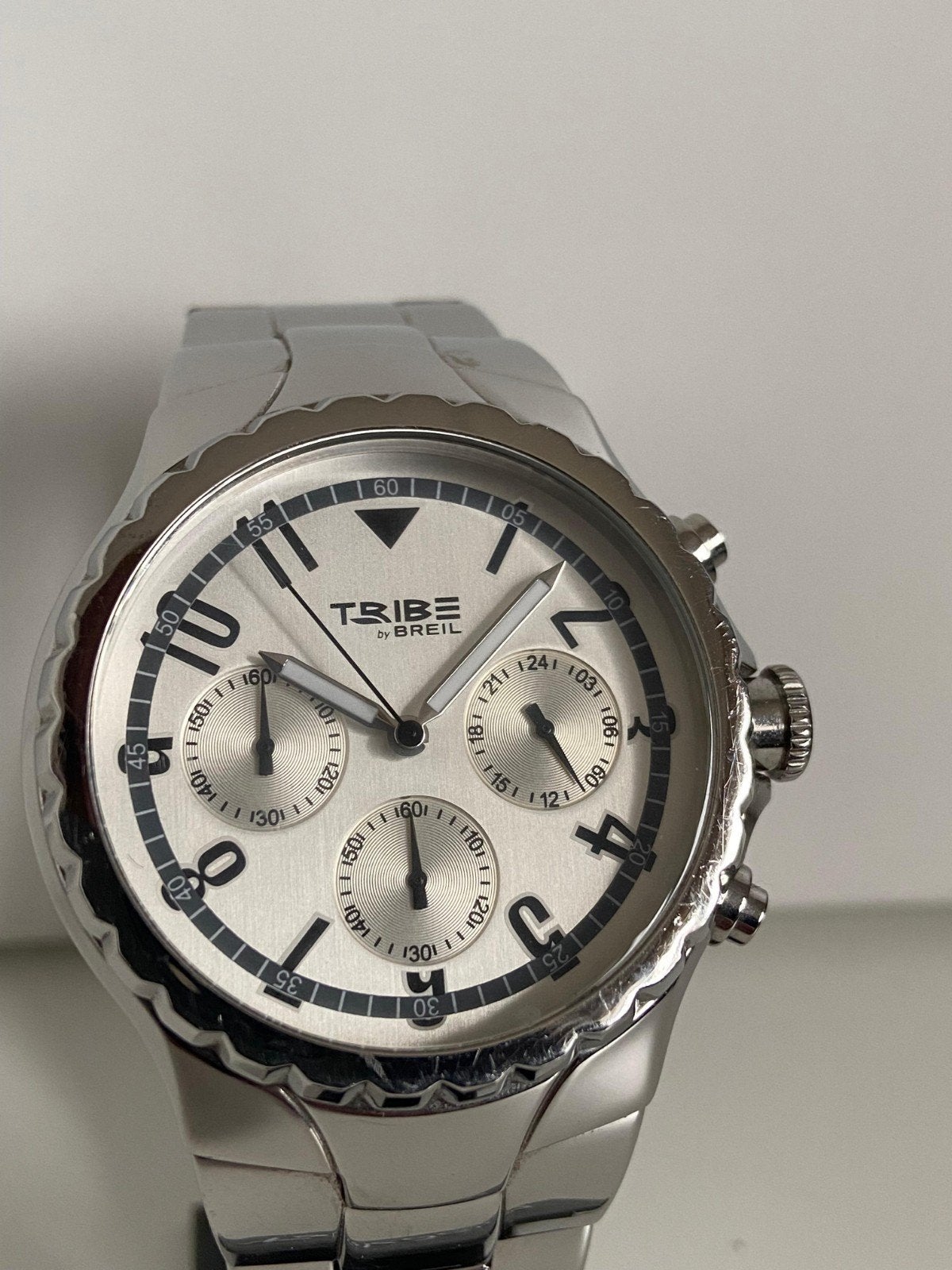 Mooie Breil Tribe TW0083 Chronograaf, IOS, Ophalen of Verzenden, Zo goed als nieuw, Waterdicht