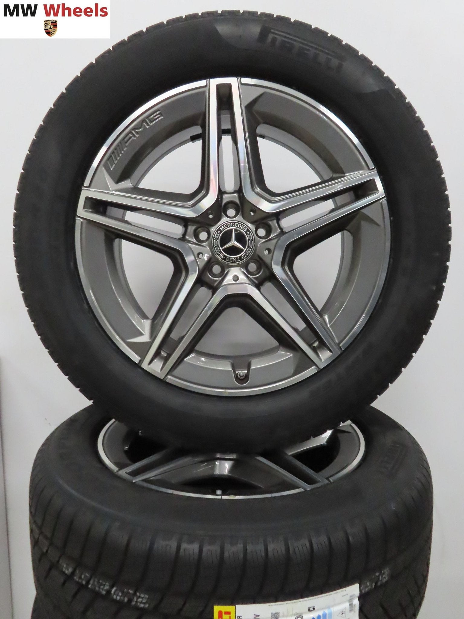 Originele Mercedes GLE W167 AMG 20 inch velgen winterbanden, Gebruikt, -, 275 mm, -