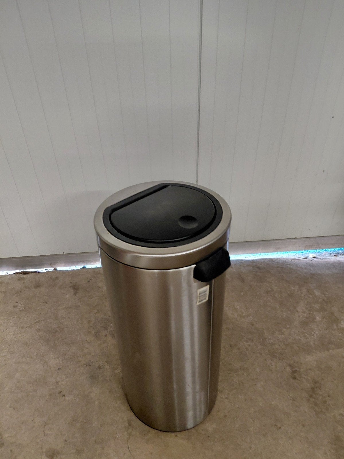 Nieuwe RVS prullenbak met pedaal, Ophalen, Nieuw, Rvs, Met pedaal