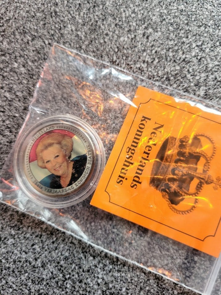 Mijn laatste munten & herdenking munten, Ophalen of Verzenden, Koningin Beatrix, Overige waardes, Losse munt