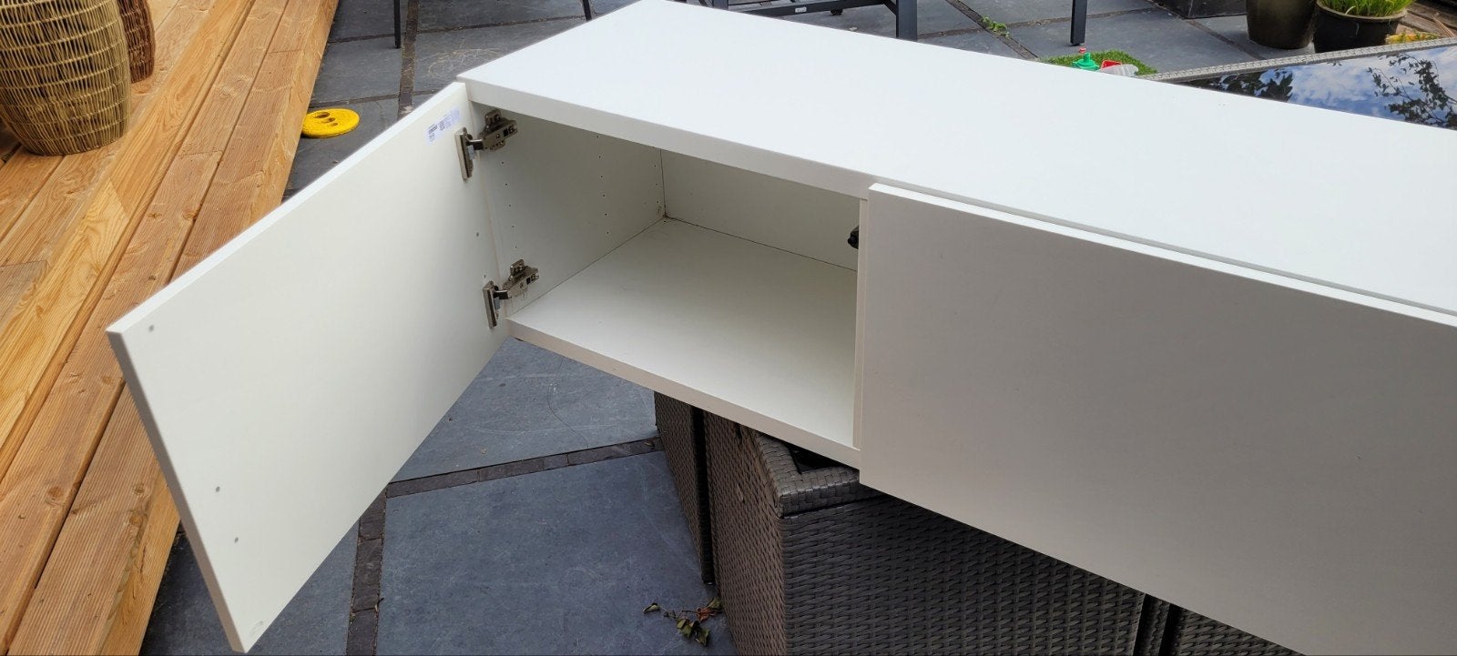 IKEA BESTÅ kastencombinatie wit/Lappviken wit, Ophalen, Zo goed als nieuw