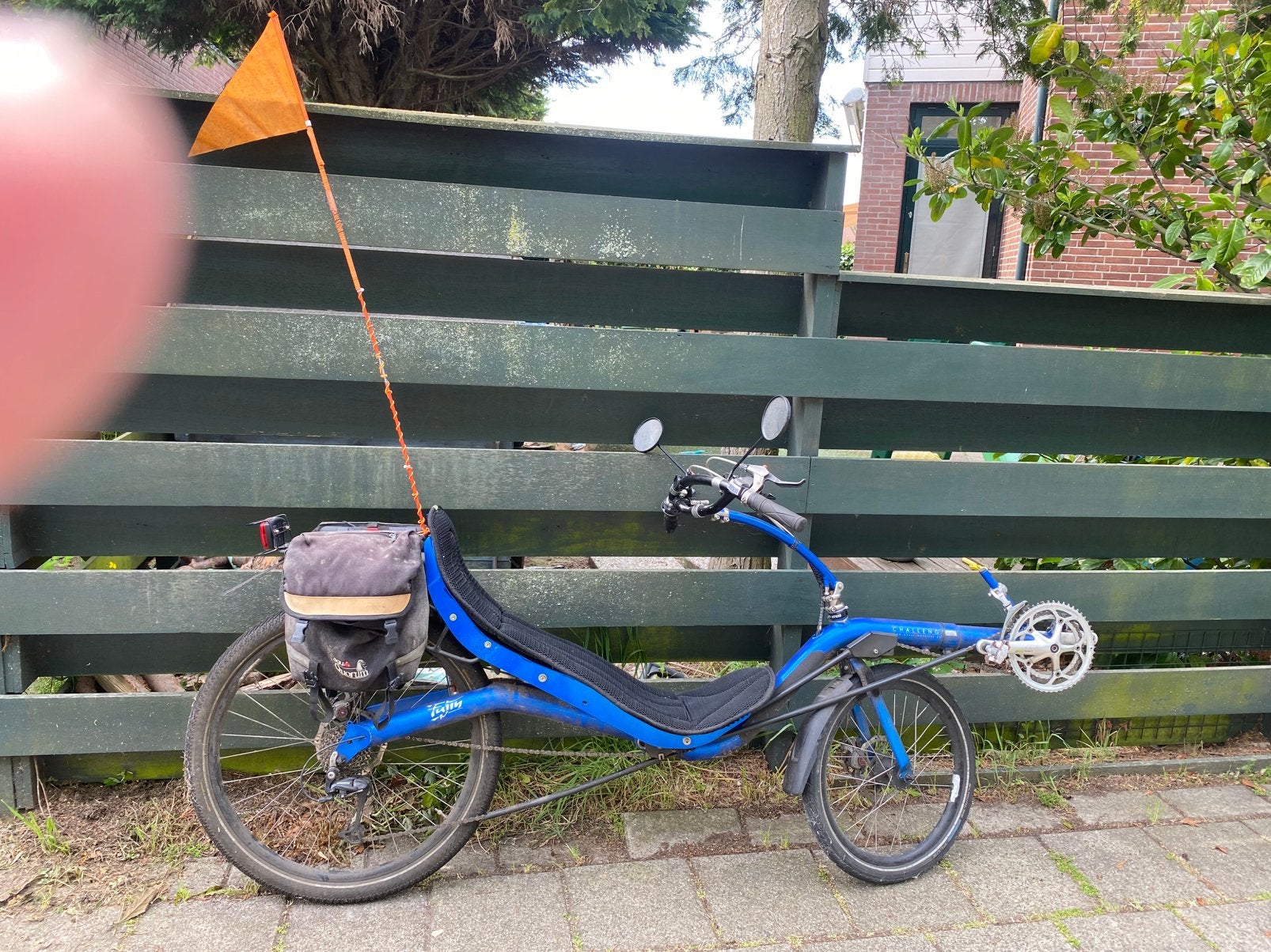 Challenge Fujin ligfiets - Comfortabel en snel, Fietsen en Brommers, Fietsen | Ligfietsen, Ophalen, Gebruikt, Bovenstuur, Schijfrem