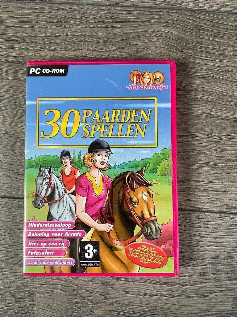 30 Paarden Spellen - PC Game, Spelcomputers en Games, Puzzel en Educatief, Gebruikt, 1 speler, Eén computer