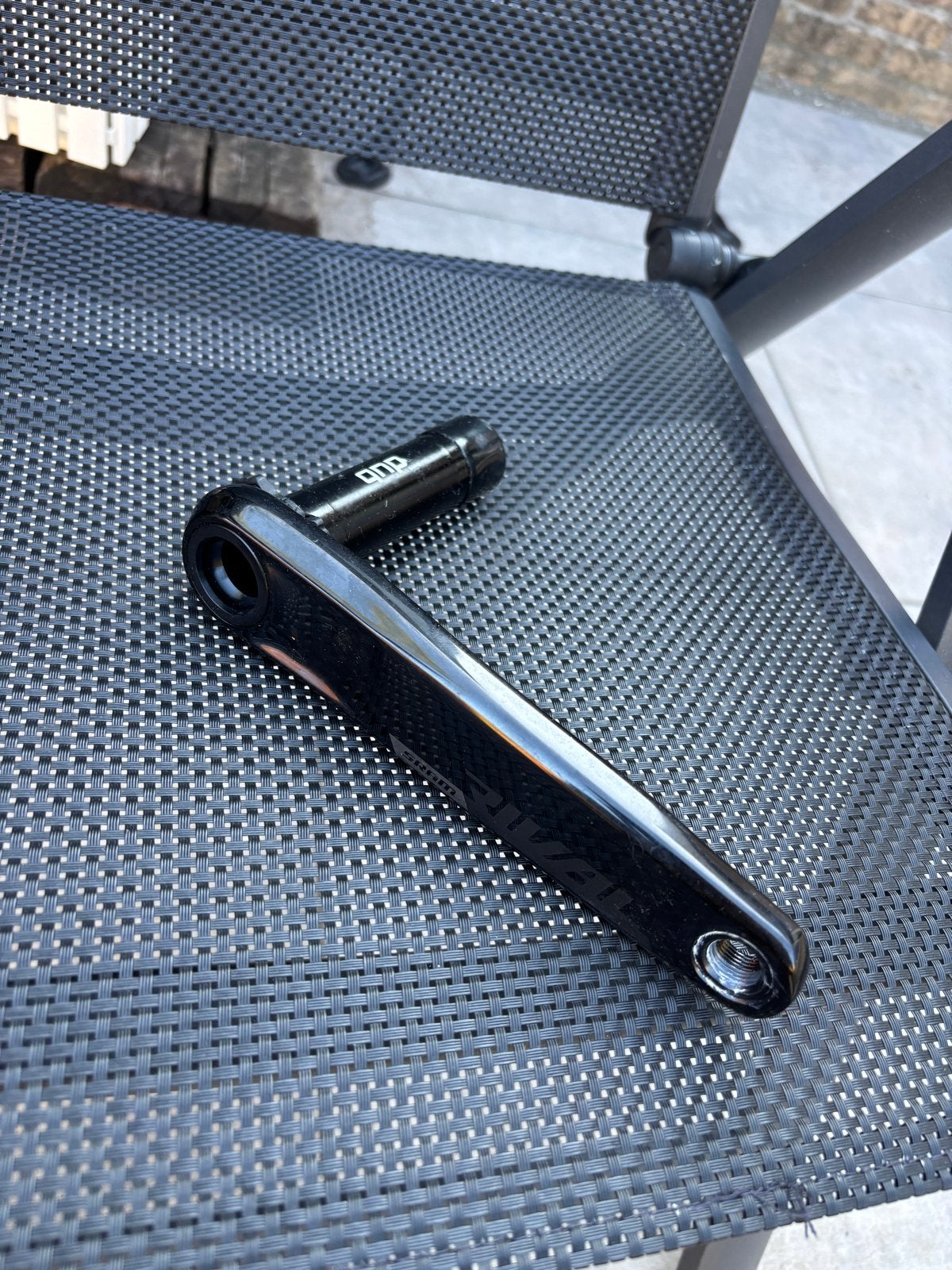SRAM RIVAL Crank Links 175mm, Fietsen en Brommers, Fietsonderdelen, Crankstel of Pedalen, Staal, Ophalen of Verzenden, Zo goed als nieuw