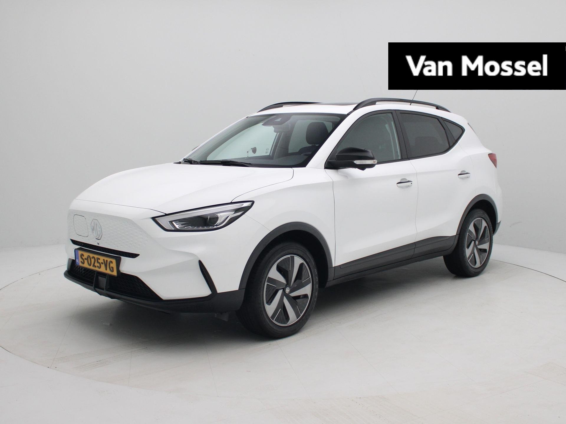MG ZS EV Long Range Luxury 70 kWh | Apple Carplay/Android Au, Auto's, 12 maanden, Gebruikt, ZS, Wit