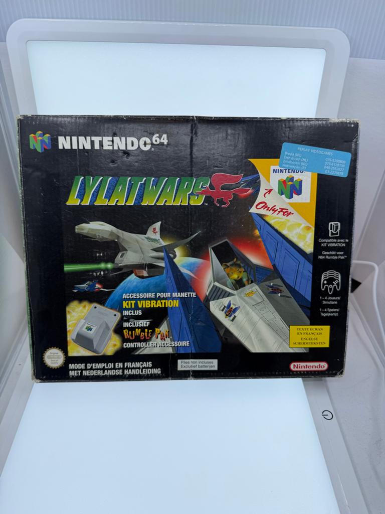 Lylat Wars (Star Fox 64) Nintendo 64 big box, Spelcomputers en Games, Games | Nintendo 64, Gebruikt, Shooter, 1 speler, Ophalen of Verzenden