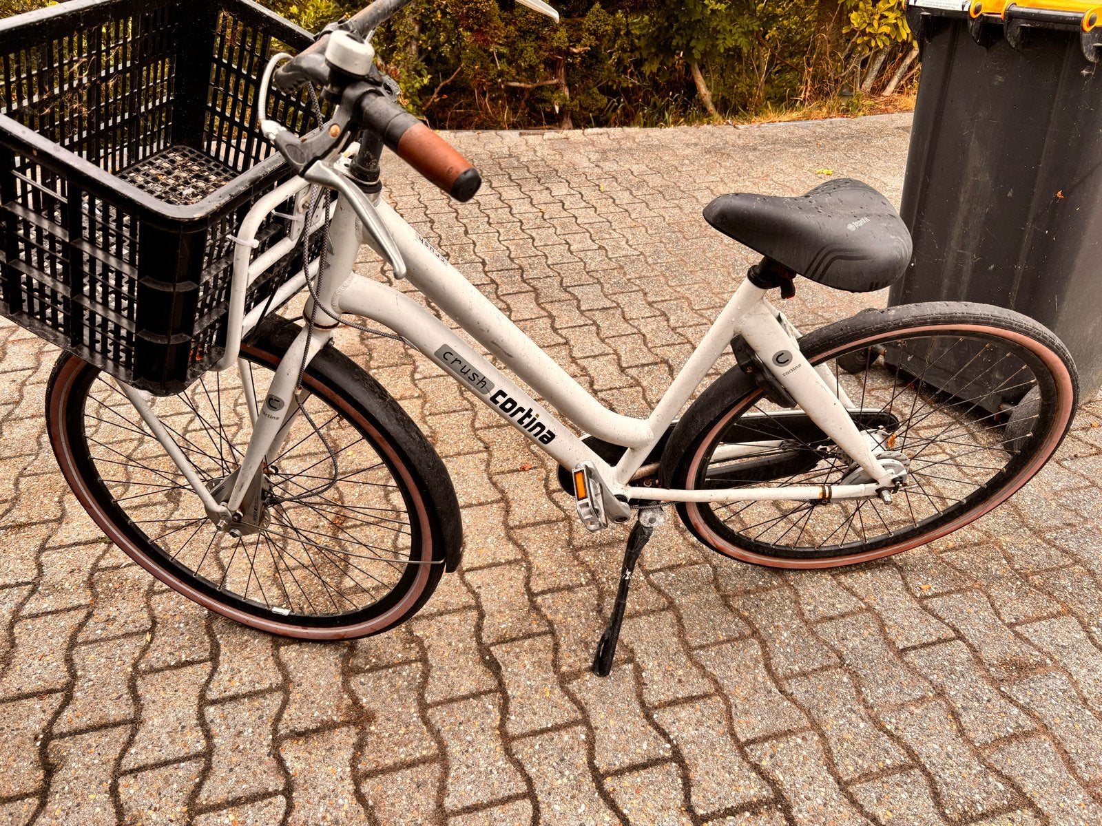 Cortina fiets wit - opknapper voor dochter 1.60m, Fietsen en Brommers, 50 tot 53 cm, Ophalen, Gebruikt, Overige merken