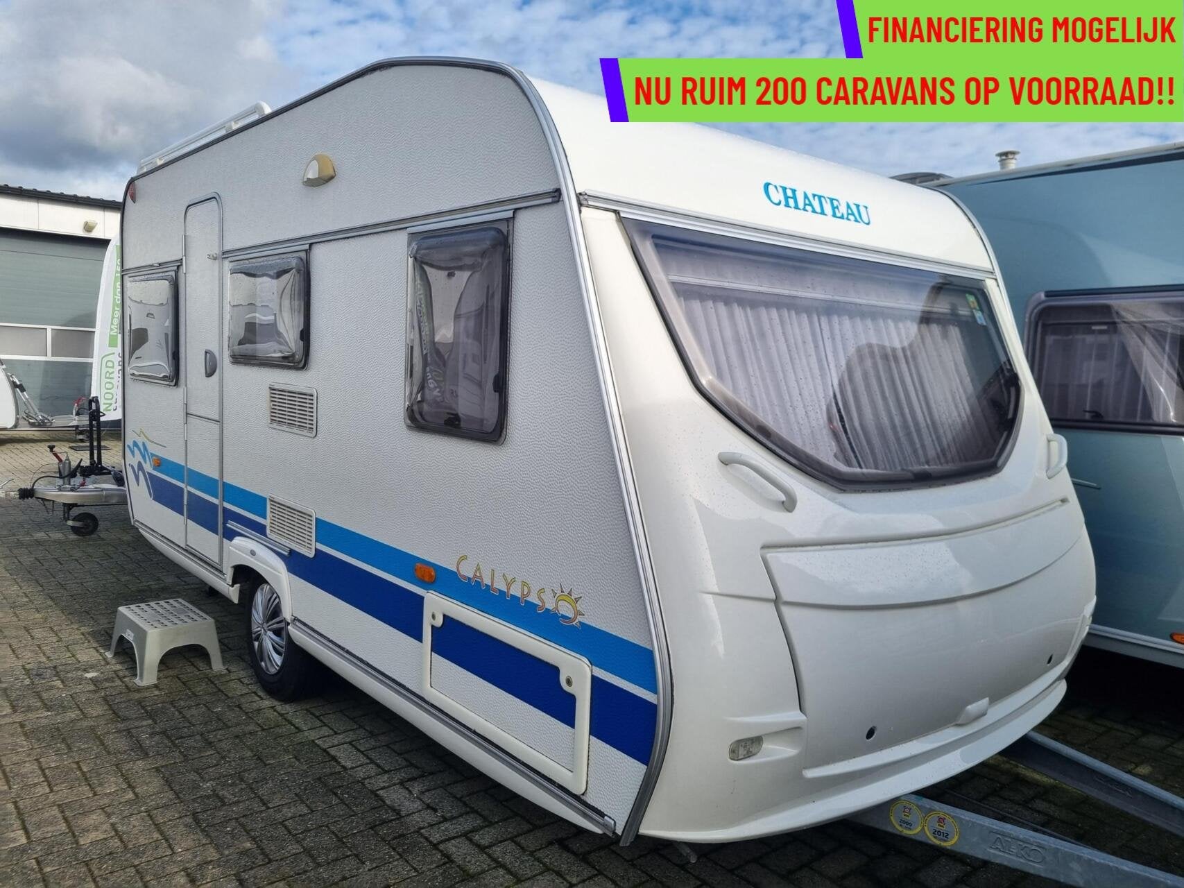 Chateau CALYPSO 430 VOORTENT + ZAKLUIFEL + DWARSBED, Chateau, Hordeur, Bedrijf, 750 - 1000 kg