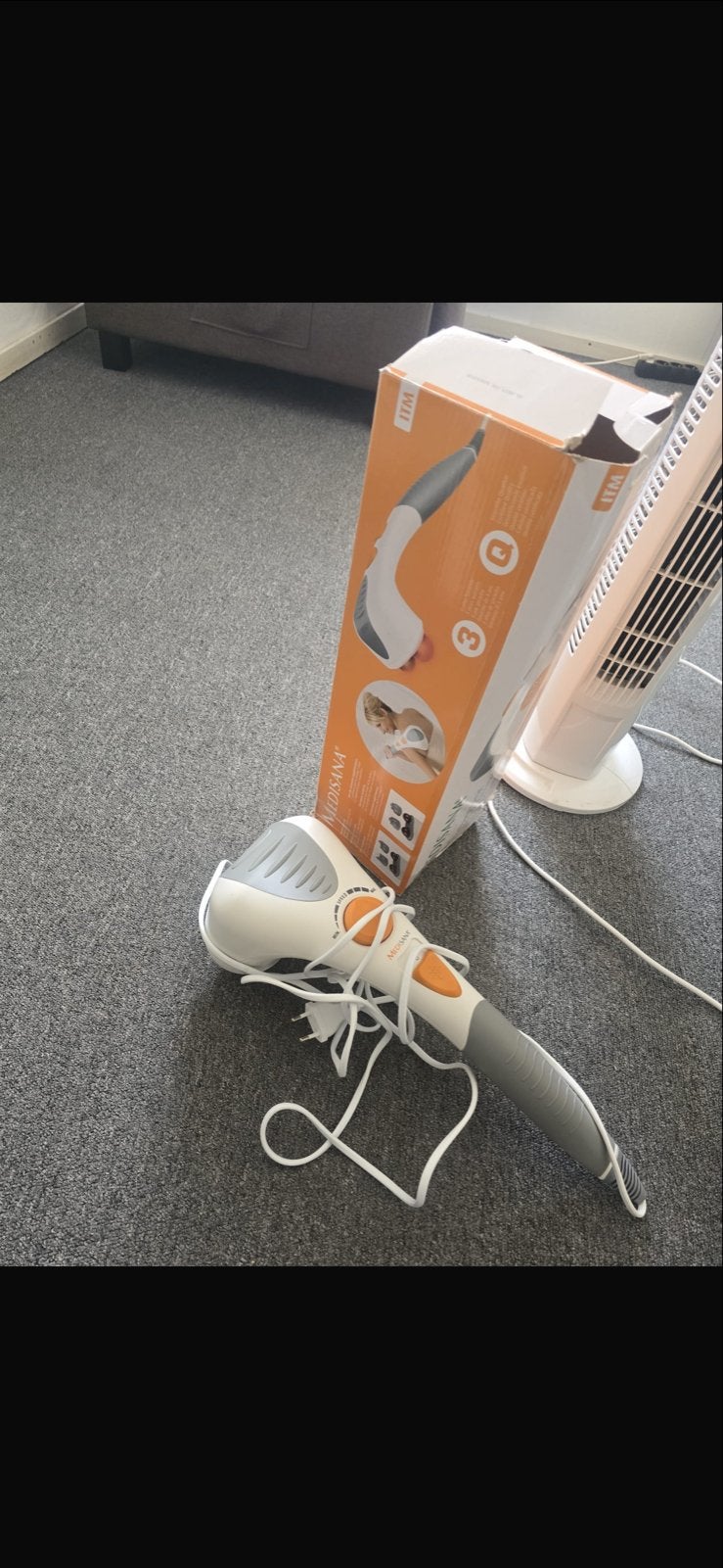 Medisana Handmassageapparaat met warmtefunctie, Ophalen, Zo goed als nieuw, Apparaat