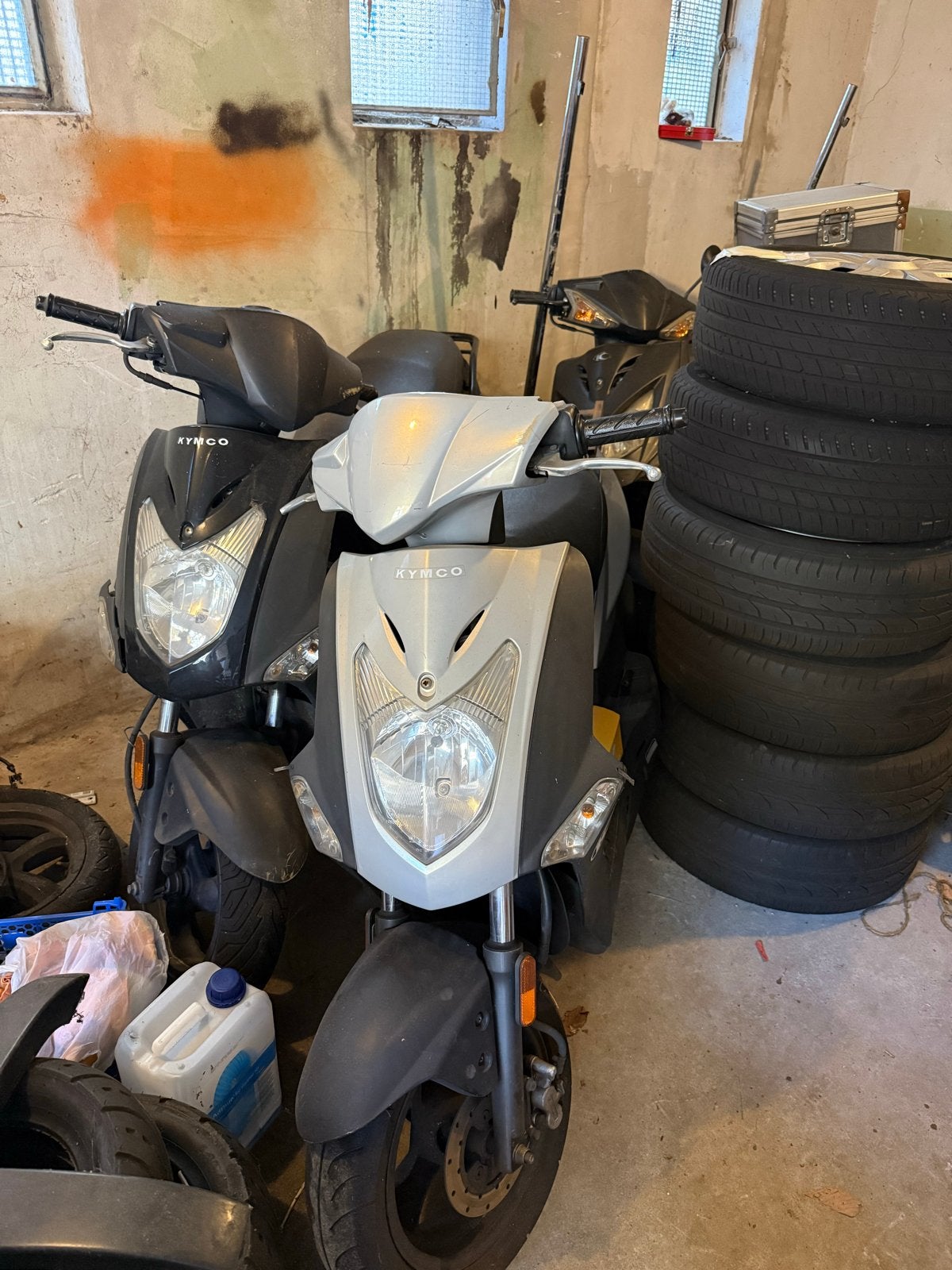 7 x scooter 3 kymco 3 sym 1 neos alles in 1 koop, Ophalen, Gebruikt, Overige typen, Kymco