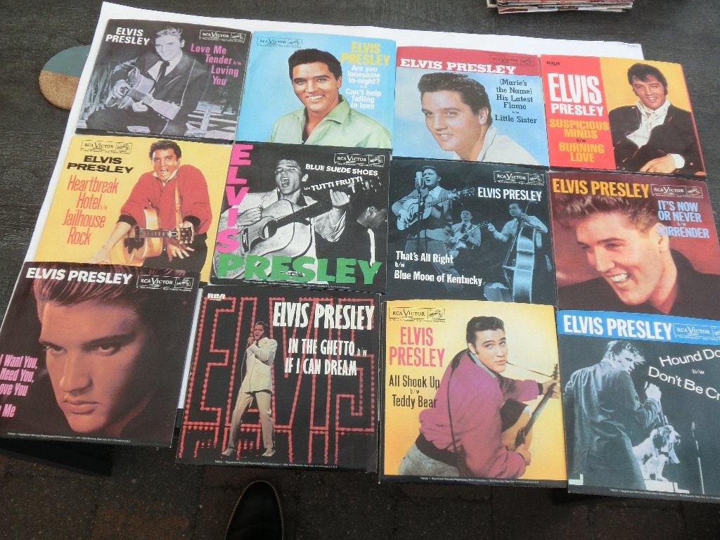 Elvis Presley dubbelhits serie 12 stuks, Ophalen of Verzenden, Zo goed als nieuw, Pop