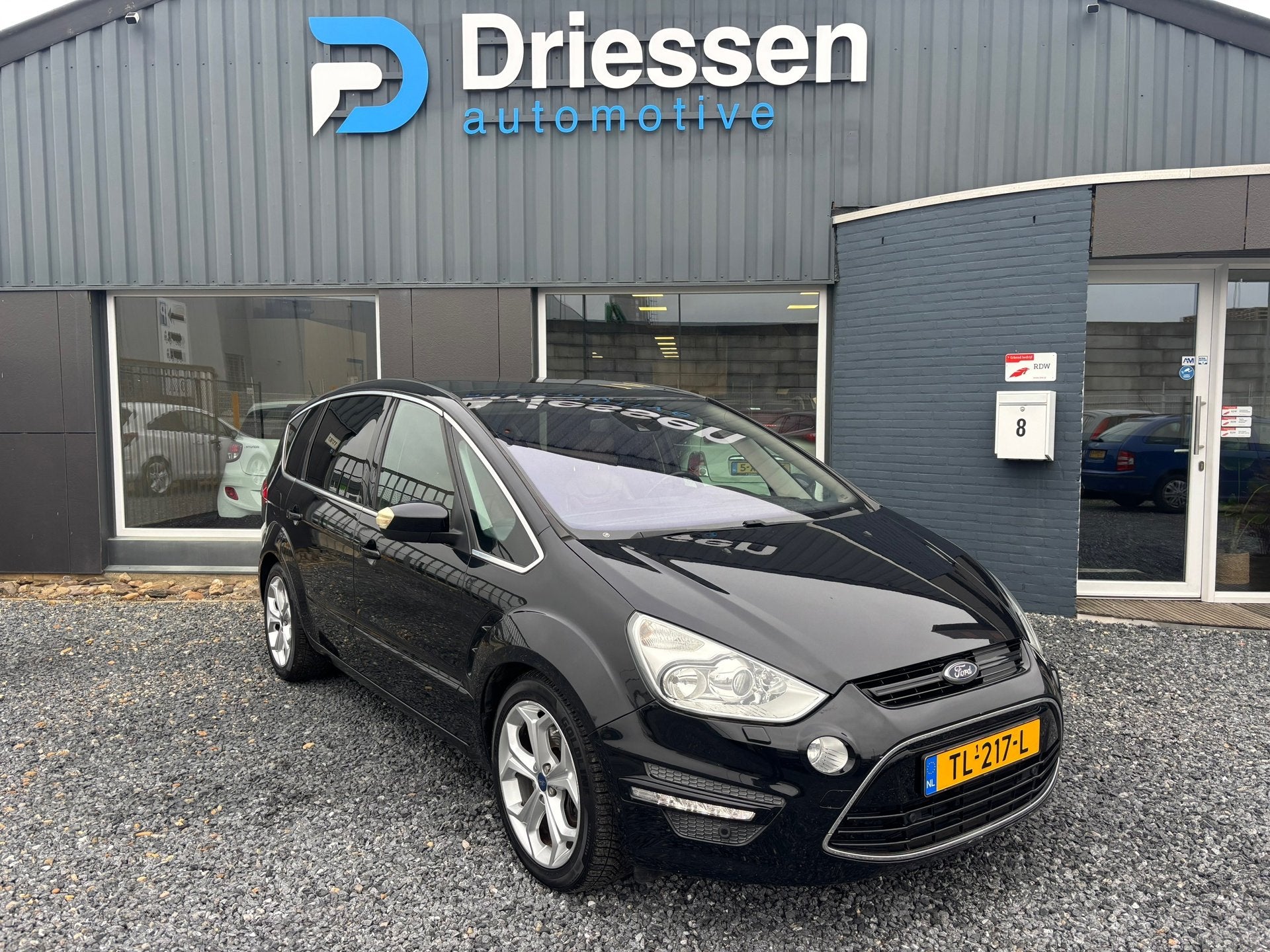 Ford S-Max 2.0 SCTi Titanium | Aut. | Clima | Navi | Leder,, Auto's, Euro 5, Gebruikt, 4 cilinders, Zwart