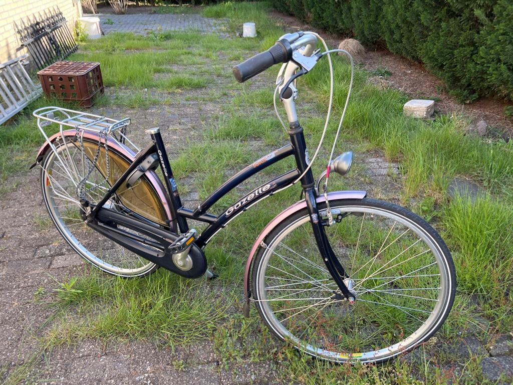 Opknapper Gazelle damesfiets, 51 cm frame, terugtraprem, Terugtraprem, Gebruikt, Ophalen of Verzenden, 50 tot 53 cm