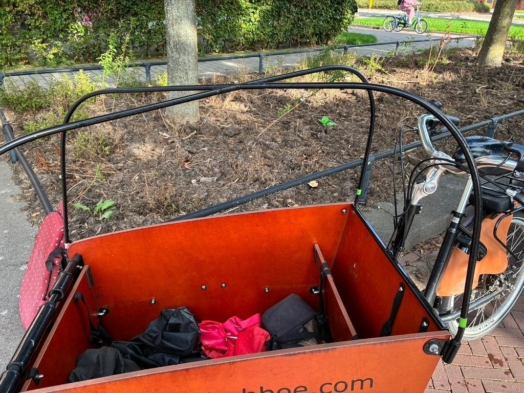 Regenhuif-Frame-Voor-Babboe-Big+Big-E-Bakfiets-Zie de Foto's, Fietsen en Brommers, Ophalen of Verzenden, Zo goed als nieuw, Bakfiets