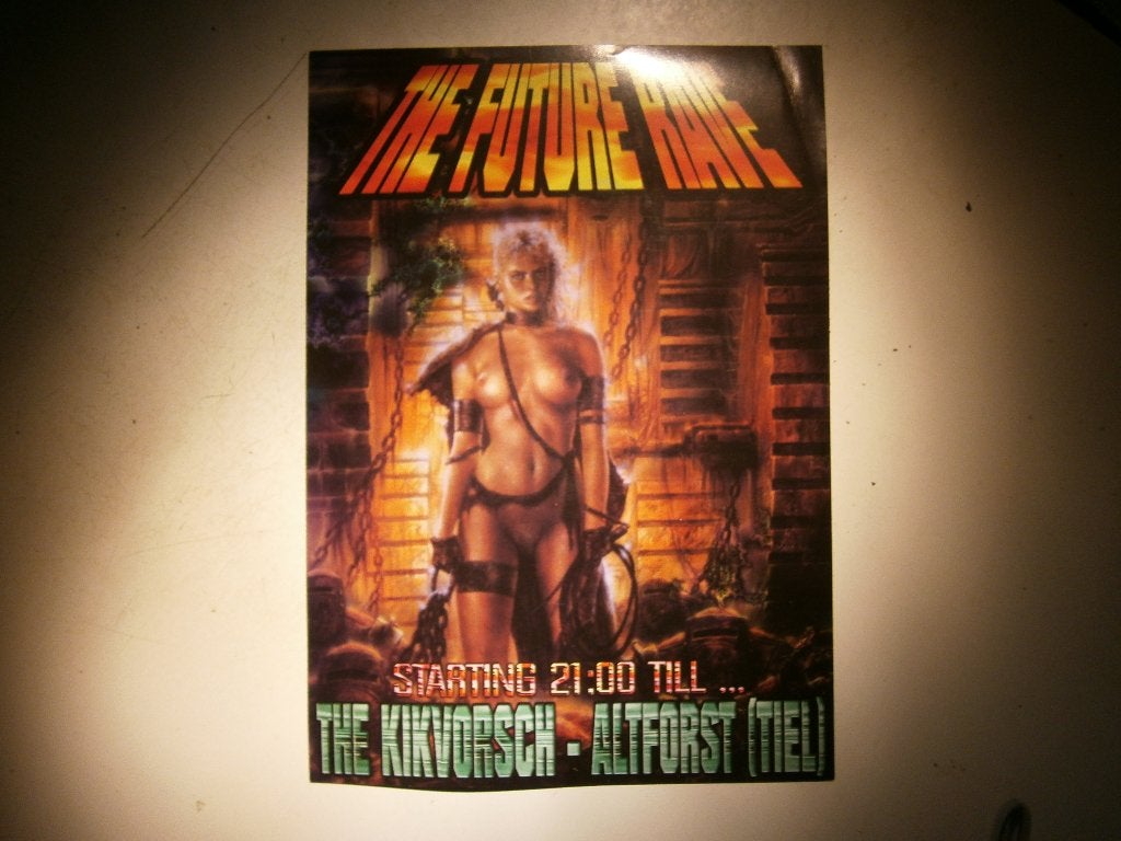"The Future Rave" - De Kikvorsch Altforst (Tiel) - jaren '90, Ophalen, Rechthoekig Staand, A4 of kleiner, Zo goed als nieuw