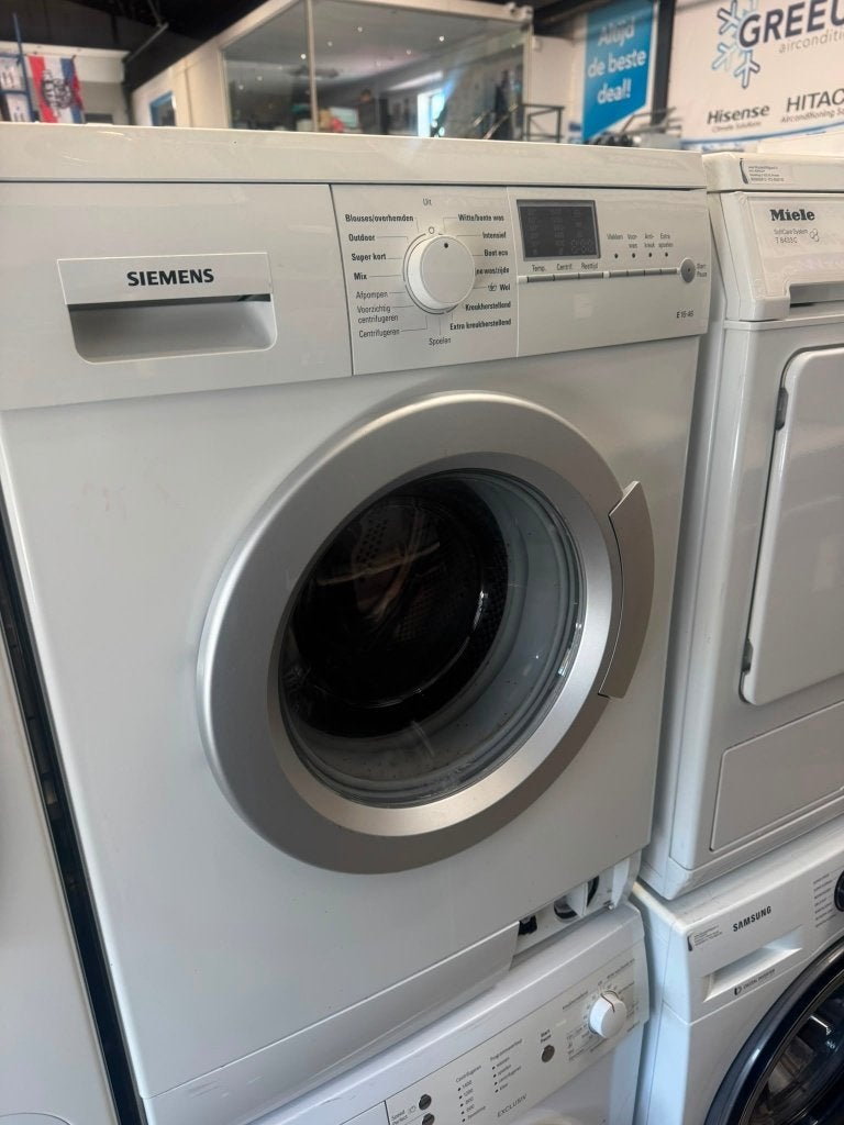 Siemens Wasmachine schoon garantie bezorging, Witgoed en Apparatuur, Wasmachines, Gebruikt, Voorlader, 6 tot 8 kg, 85 tot 90 cm