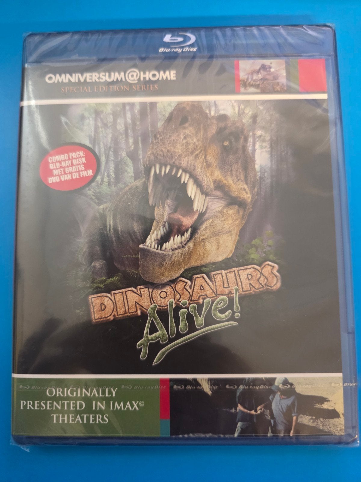 Dinosaurs Alive! Blu-ray + DVD Combo Pack - Nieuw, Documentaire, Alle leeftijden, Documentaire en Educatief, Nederlands