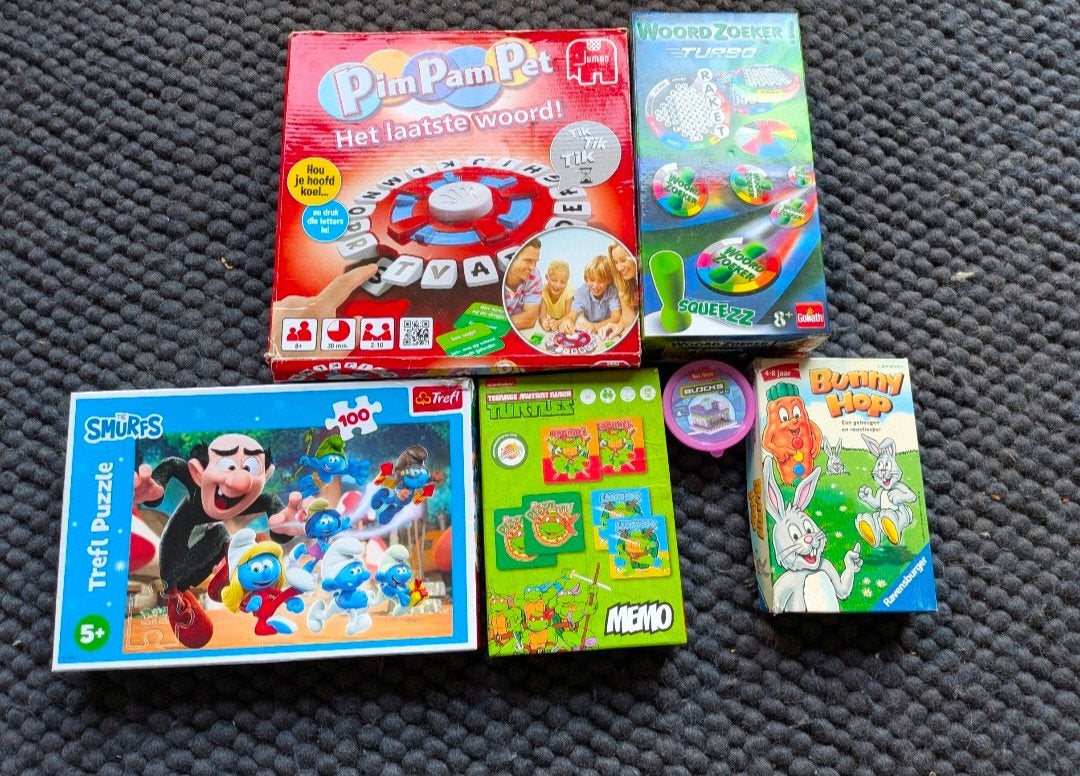 verzameling spelletjes klein prijsje, Ophalen of Verzenden, Gebruikt