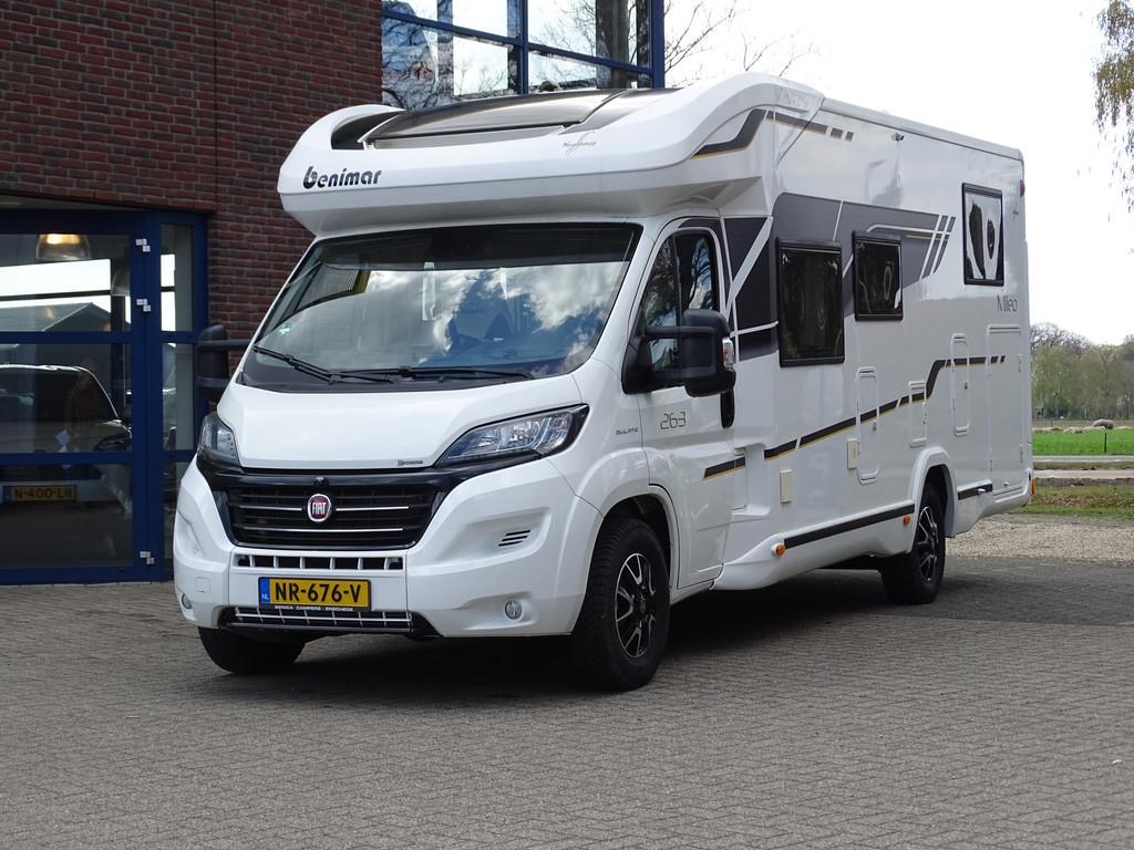 Benimar MILEO 263 Benimar Mileo 263 NL CAMPER 1e eigenaar, Caravans en Kamperen, Campers, tot en met 4, Benimar, 7 tot 8 meter
