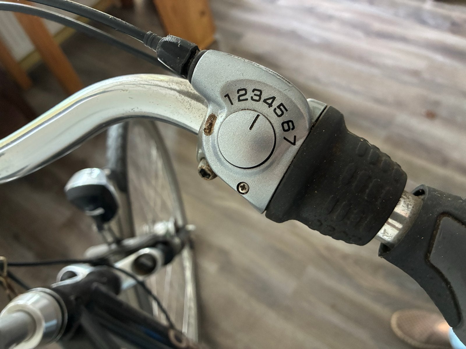 Montego stadsfiets met 7 versnellingen, Fietsen en Brommers, Gebruikt, Velgrem, Versnellingen, 53 tot 57 cm
